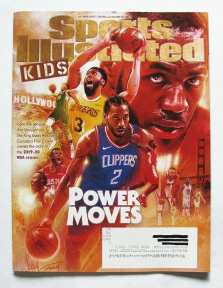 2019 Sports Illustrated For Kids October Nba Basketball Preview