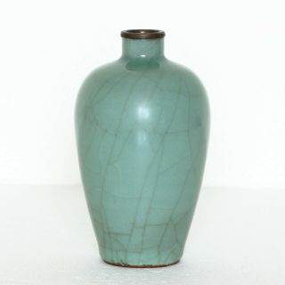 A Chinese Longquan - Kiln Vase Southern Song Dynasty.