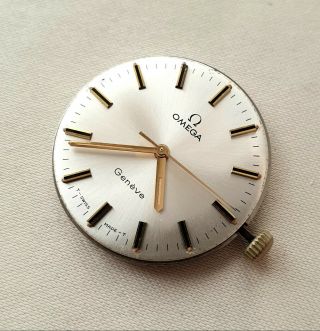 Omega Geneve 601 Vintage Movement,  Dial Mens Watch Serviced