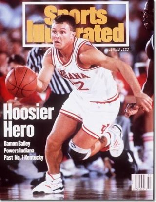 December 13,  1993 Damon Bailey Indiana Hoosiers Sports Illustrated