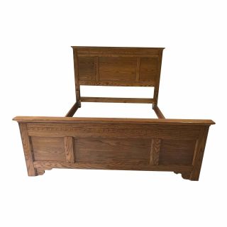 Pennsylvania House Furniture Solid Oak Queen Size Bed