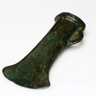 Circa 100 Bc - Ad Ancient Celtic Or Roman Bronze Ax