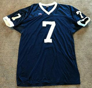 Vintage Russell Penn State Nittany Lions Authentic Game Jersey Xl