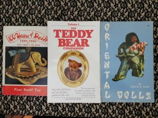 Doll & Bear Reference vintage Books Steiff Boyds German dolls Oriental catalogs 3