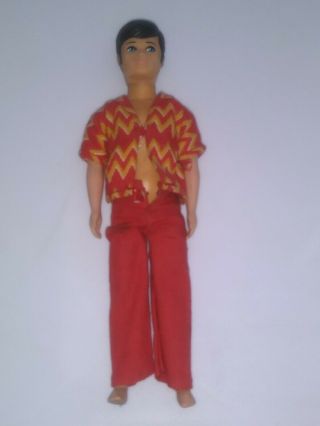 Topper Corp Dancing Dawn Gary Doll Vintage Corp Nj 1970 6.  5 " Outfit Vtg