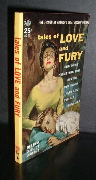 Lqqk Vintage 1950s Avon,  Tales Of Love And Fury By Various Writers