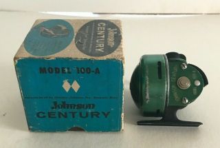 Johnson Century Spinning Reel Model 100 - A With Box
