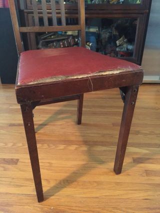 Vintage Leg - O - Matic Folding Chair RV Travel Camper Tiny House 2