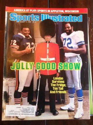 August 11 1986 William Perry Chicago Bears Football Sports Illustrated Cowboys
