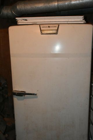 1950s Vintage Refrigerator In.  General Electric.