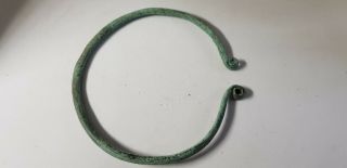 Celtic Bronze Bracelet 3rd - 1st Century Bc