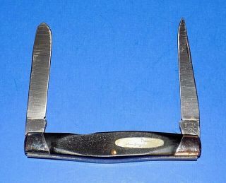 Vintage Buck 313 Muskrat Pocket Knife Made In U.  S.  A.  - Exc.  Cond.  - 1972 - 1986