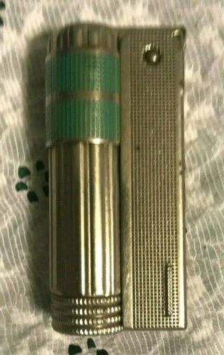 Vintage Imco Triplex " 6700 " Side - Flip Cigarette Lighter Made In Austria