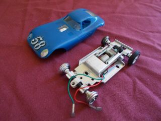 Vintage 1966 Strombecker Cheetah Slot Car 1/32 Scale Assembly Paper