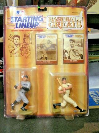 Moc Starting Line Up Baseball Greats Babe Ruth & Lou Gehrig York Yankees