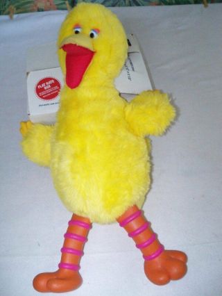 Vintage 1986 Ideal Muppets 24 " Big Bird Sesame Street Plush Stuffed Animal