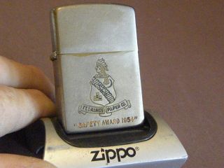 Zippo 1954/55 PAT.  PEND.  Full Stamp 