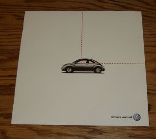 2003 Volkswagen Vw Beetle Convertible Sales Brochure 03