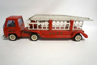 Vintage Buddy L Fire Department Truck Pressed Steel Toy Truck 25 " A147