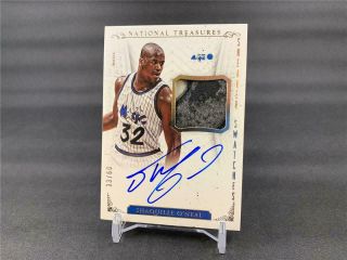 2013 - 14 National Treasures Shaquille O 