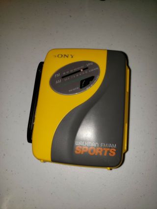 Sony Walkman Sport Cassette Player Vintage