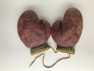 Vintage Leather Hutch Boxing Gloves - 540 L,  Show Wear