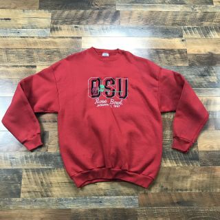 Osu Ohio State University Buckeyes Vintage Crewneck Sweatshirt Xl Pullover 90s