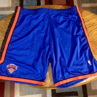 Michael Sweetney York Knicks Nba Game Shorts 50 Blue Authentic Reebok