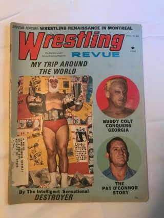 Vintage Wrestling Revue April 1972