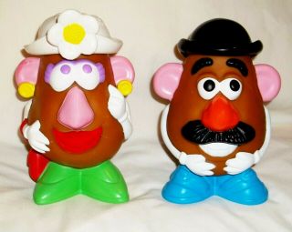 Vintage Rare Toy Story Talking Mr.  And Mrs.  Potato Head @ 6 " Tall