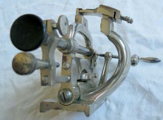 Watchmaker/jeweler Lathe Swing Tailstock Tool Old Vtg Antique