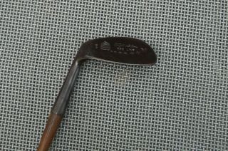 Antique Vintage Hickory Shaft Lefty Wright&ditson Bee Line 9 Niblick D8