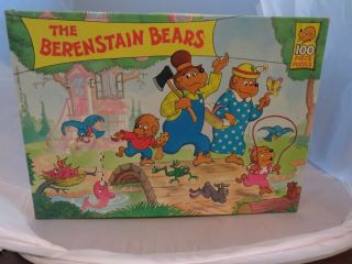 Berenstain Bears Vintage Jigsaw Puzzle 100 Piece Random House 1988 Complete