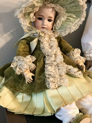 Antique German Bisque K⭐️R Simon Halbig Child Doll Circa 1900,  Vintage Clothing 2