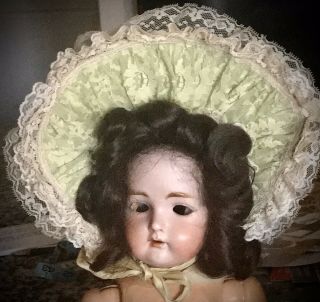 Antique German Bisque K⭐️R Simon Halbig Child Doll Circa 1900,  Vintage Clothing 3