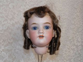 Antique German Simon & Halbig Handwerck Doll Head As - Is Size 13