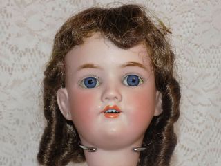 Antique German Simon & Halbig Handwerck Doll Head As - Is Size 13 2