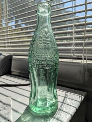 Vintage Rare Coke Coca Cola 6 Fl.  Oz.  Bottle Pat.  Dec 25,  1923 Weldon Nc Green
