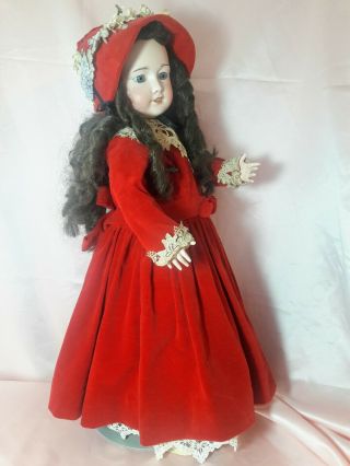 Adorable Antique Bebe Jumeau French Doll,  Sfbj 301 Paris Orig Marked Body 26”