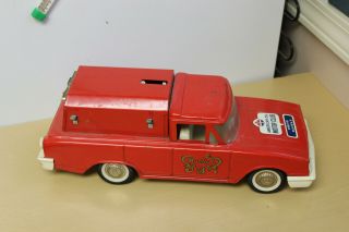 Vintage Buddy L Fire Car - 1963 Ford Galaxie - Amoco Oil