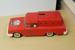 Vintage Buddy L Fire Car - 1963 Ford Galaxie - Amoco Oil 3