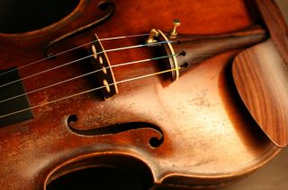 Fine Old Antique German Violin Made After Gasparo Da Salo Circa 1880,  Nr.