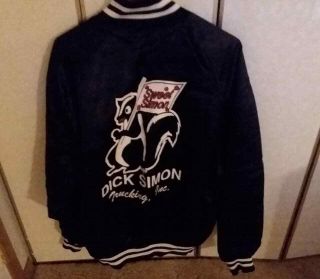 Vintage.  Dick Simon Trucking Co.  Satin Style Jacket.  Xl.  Rare