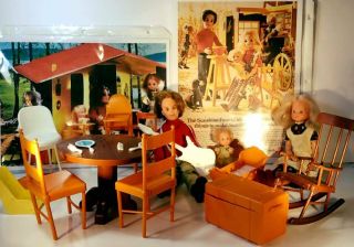 Toys,  Dollset,  Playset,  Gift Set,  The Sunshine Family Rare Vintage Collectible Fun
