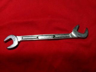 Snap - On Vintage 9/16 " Sae 4 - Way Angle Head Open End Wrench Vs5218