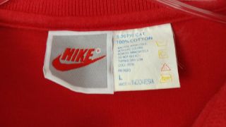 Nike Winston Cup Pro Am Racing Men ' s Polo Shirt Large Red Vintage 3