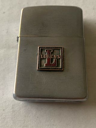 Vintage Zippo 2517191 1950 - 1957 Lighter Lukens