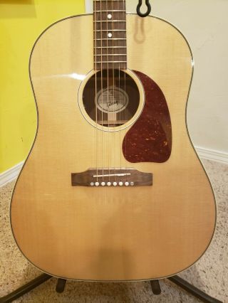 2019 Gibson J45 Studio Antique Natural Acoustic Guitar With Ohsc, .