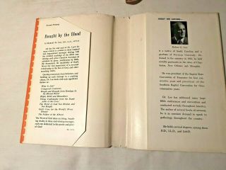 Robert G Lee - Bought By the Blood - - Hardback with Dustjacket - Rare 3