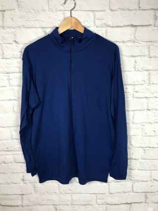 Vintage Patagonia Mens Capilene 1/4 Zip Pullover Shirt Size Xl